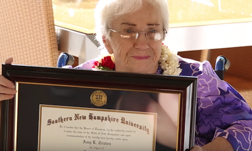 Snhu Online Degrees >> Never Stop Learning 94 Year Old Online Student Graduates Snhu Online Degrees >> Never Stop Learning 94 Year Old Online Student Graduates