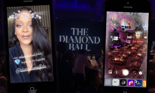 Rihanna Diamond Ball Instagram Filter The Shorty Awards