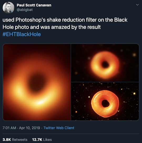 Black Hole Close Up Meme The Shorty Awards