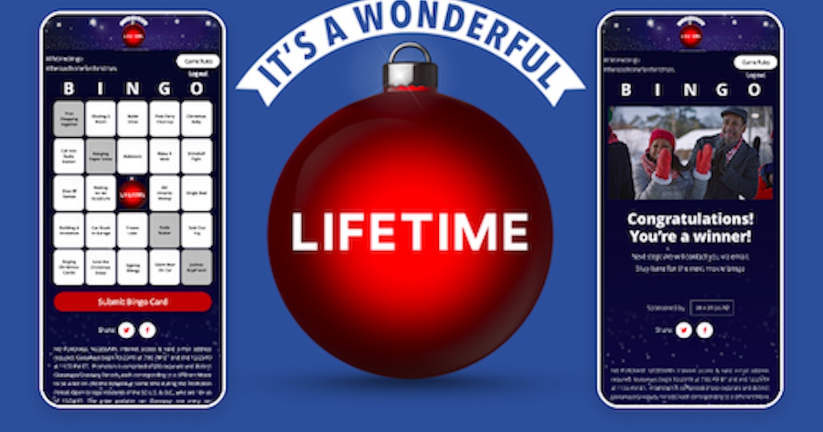 Lifetime Christmas Movie Bingo Lifetime Christmas Movie Bingo