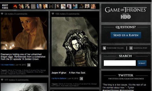 Game Of Thrones Tumblr The Shorty Awards